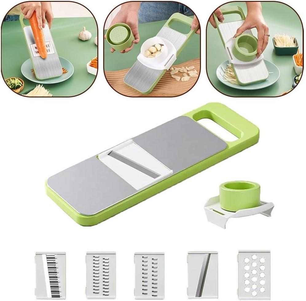 Vegetable cutter with (5) blades