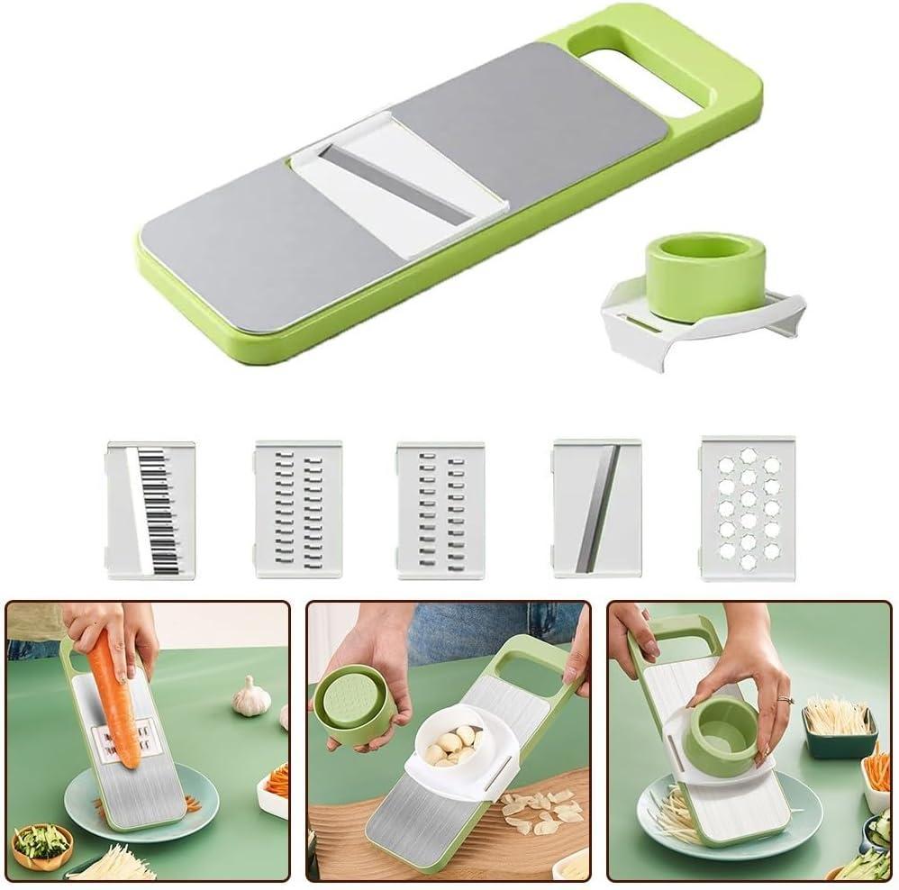 Vegetable cutter with (5) blades