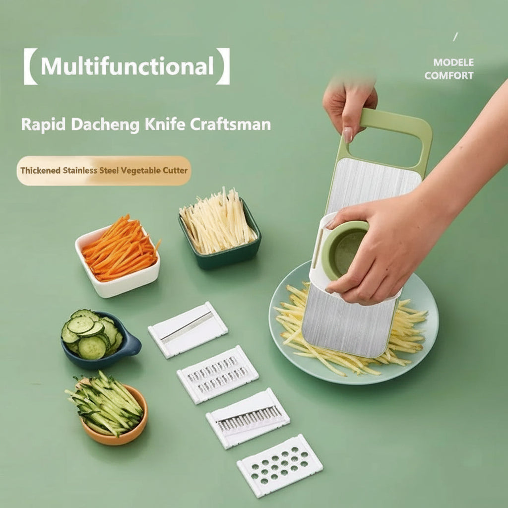 Vegetable cutter with (5) blades