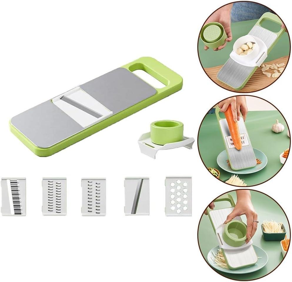 Vegetable cutter with (5) blades